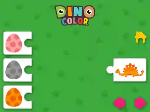 Mäng Dino Color Internetis