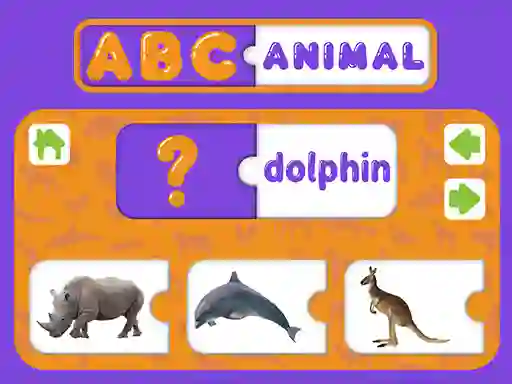 Mäng ABC Animal Internetis
