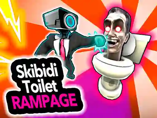 Mäng Skibidi Toilet Rampage Internetis