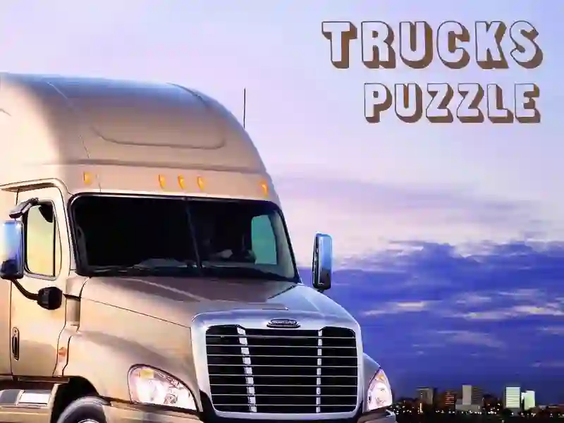 Mäng Trucks Puzzle Internetis