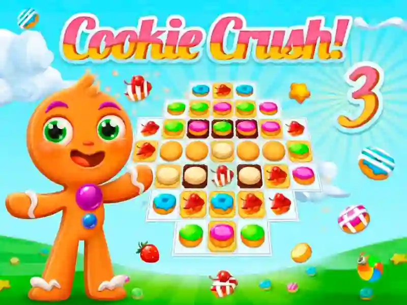 Mäng Cookie Crush 3 Internetis