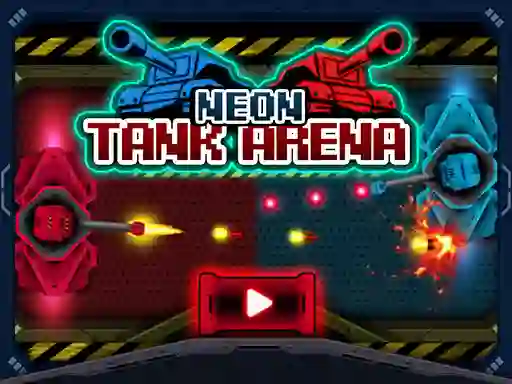Mäng Neon Tank Arena Internetis