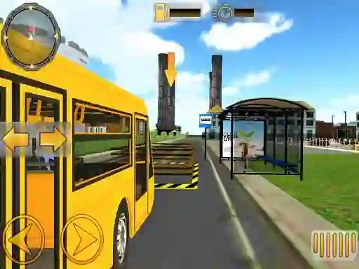 Mäng School Bus Driving Simulator Internetis