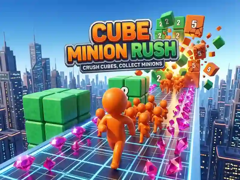 Mäng Cube Minion Rush Internetis