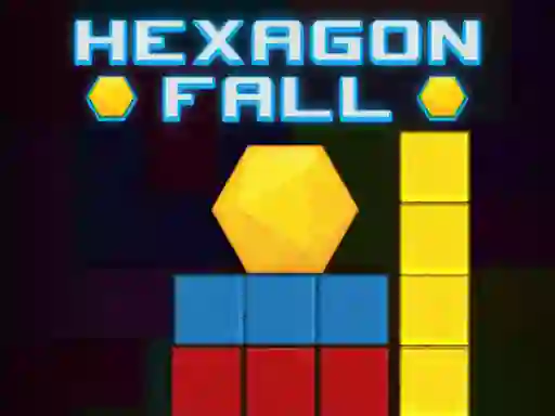 Mäng Hexagon Fall Internetis