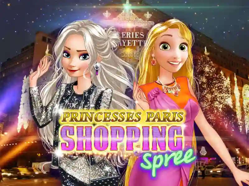 Mäng Princesses in Paris: fun shopping Internetis