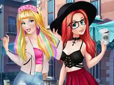 Mäng 100 Crop Top Looks for Princess Internetis