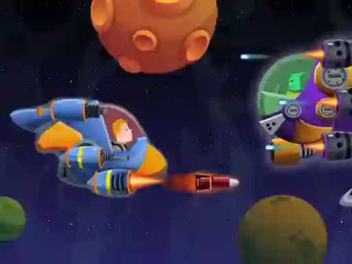 Mäng Galactic Attack Internetis