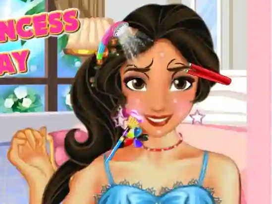Mäng Latina Princess Spa Day Internetis