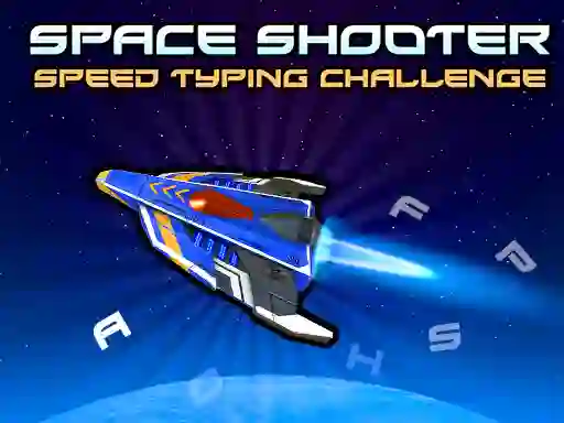 Mäng Space Shooter: Speed Typing Challenge Internetis