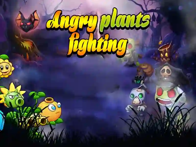 Mäng Angry Plants Fighting Internetis