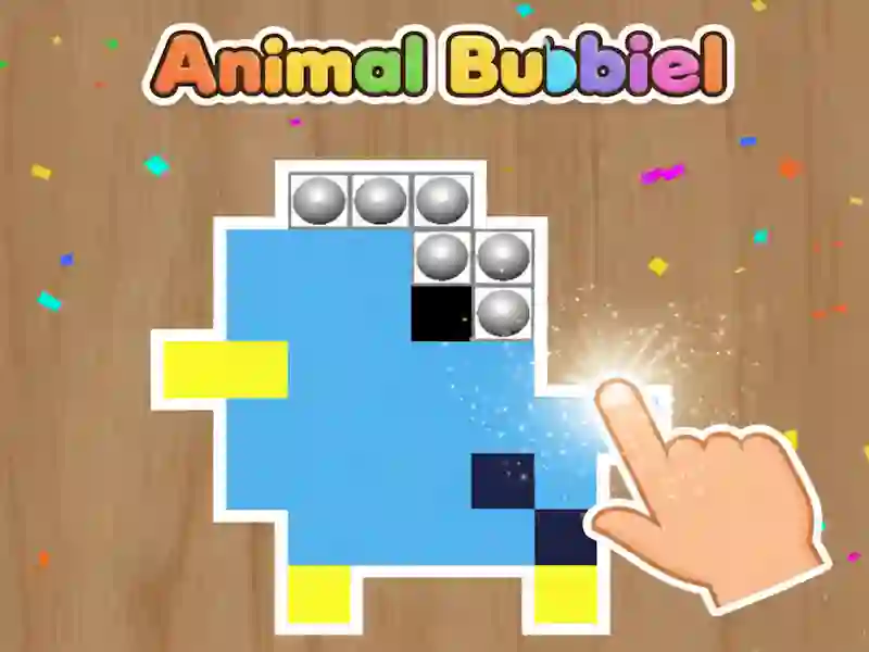 Mäng Animal Bubble Pixel Internetis