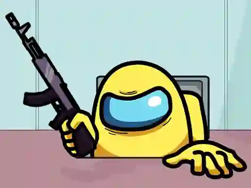 Mäng Among Us Crazy Shooter Internetis