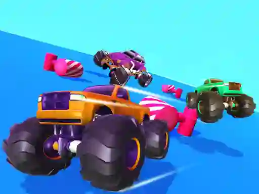 Mäng Fall Cars Ultimate Knockout Race Internetis