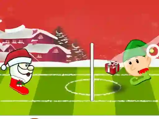 Mäng Santa winter head soccer Internetis