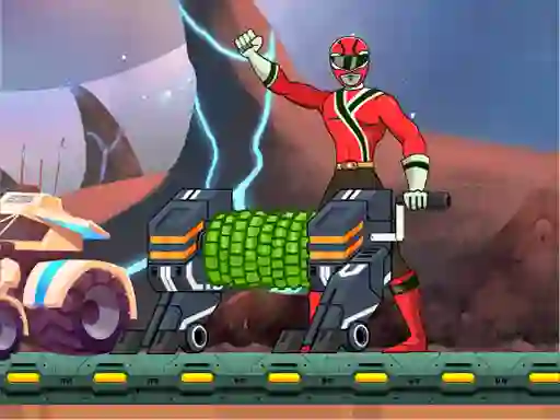 Mäng Power Rangers Space Miner Internetis