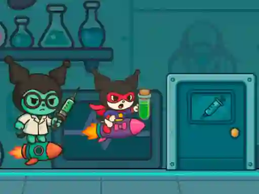 Mäng Kitty Kuro Lab Escape Internetis