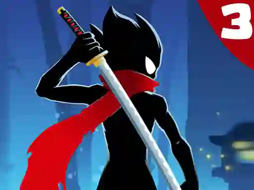 Mäng Stickman Parkour 3 Internetis