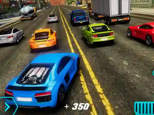 Mäng City traffic Racing Internetis