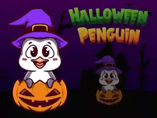 Mäng Halloween Penguin Internetis