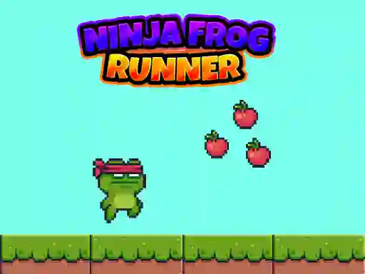 Mäng Ninja Frog Runner Internetis