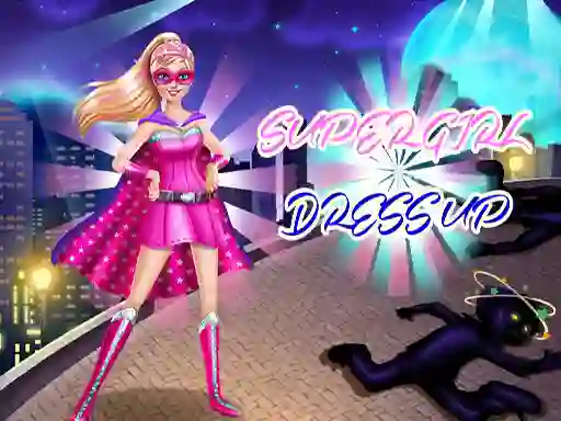 Mäng Super Girl Dress Up Internetis