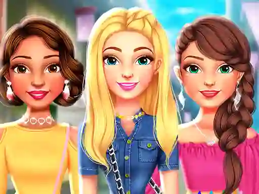 Mäng BFFs Trendy Squad Fashion Internetis