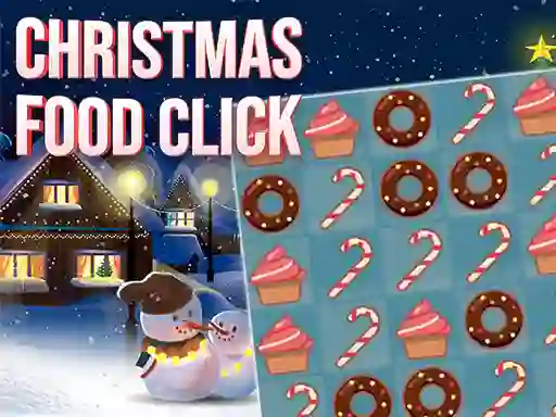Mäng Christmas Food Click Internetis