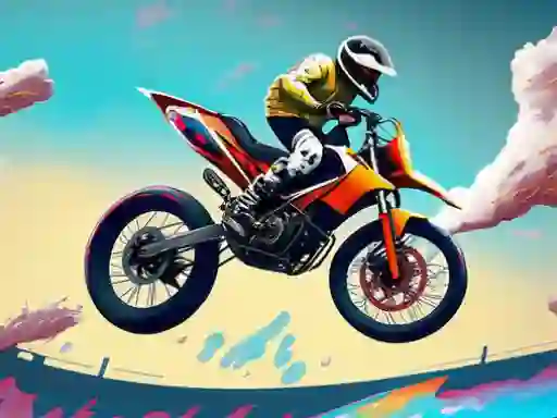 Mäng Bike Jump Internetis