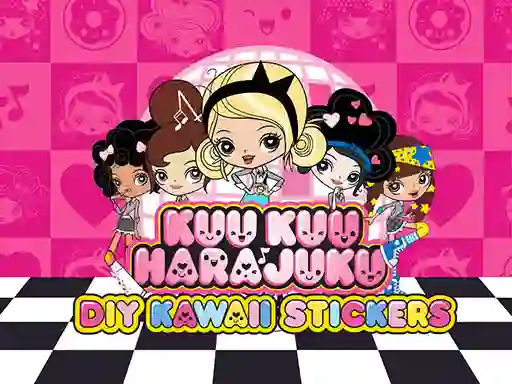 Mäng Kuu Kuu Harajuku Stickers Internetis
