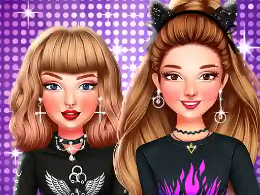 Mäng Celebrity E-Girl Fashion Internetis