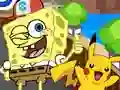 Mäng SpongeBob Pokemon Go Internetis