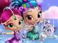 Mäng Shimmer and Shine Dress up Internetis