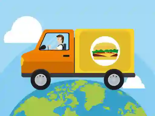 Mäng Box Delivery Trucks Hidden Internetis