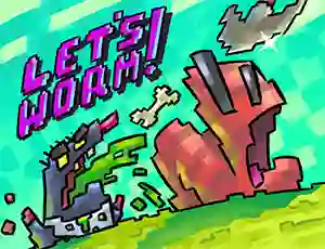 Mäng Let's Worm! Internetis