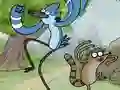 Mäng Regular show spot the difference Internetis