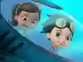 Mäng Rusty Rivets Rusty Dives In Internetis