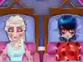 Mäng Ladybug And Elsa's First Aid Internetis