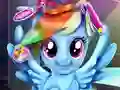 Mäng Rainbow pony real haircuts Internetis