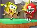 Mäng Nickelodeon Paper battle multiplayer Internetis