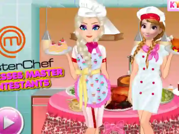 Mäng Princesses Masterchef Contestants Internetis