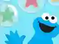 Mäng 123 Sesame Street: Cookie's Color Burst Internetis