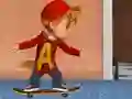 Mäng Alvinnn und Die Chipmunks: Skateboard Wahnsinn Internetis