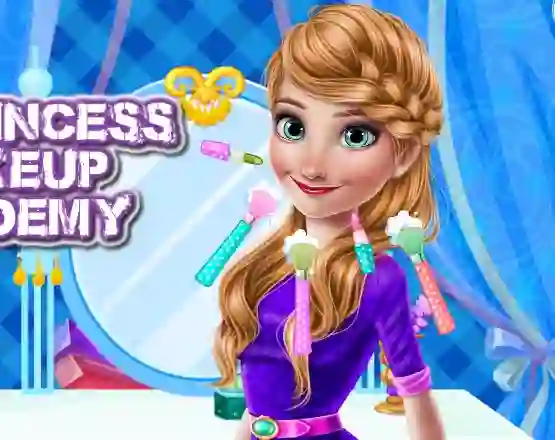 Mäng Ice Princess Make Up Academy Internetis
