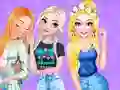 Mäng Princesses and Pets Matching Outfits Internetis