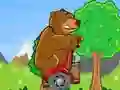 Mäng Bear on a Scooter Internetis