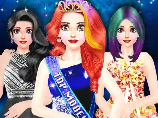 Mäng Top Model Fashion Dress Up Internetis