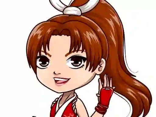 Mäng Chibi Fighter Dress Up Game Internetis