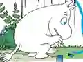 Mäng Moomins coloring book Internetis