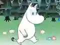Mäng Moomins: reading with adjectives Internetis